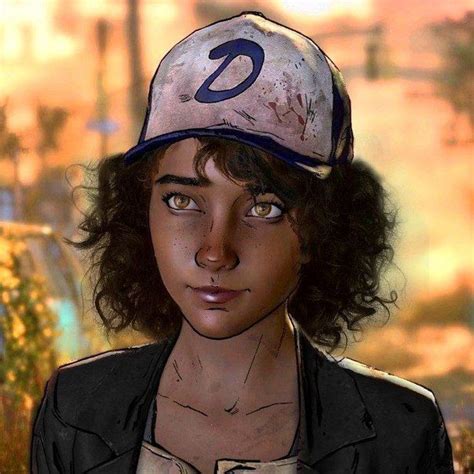The guyjerks off and cums on the girl and her sneakers. . Clem walking dead porn